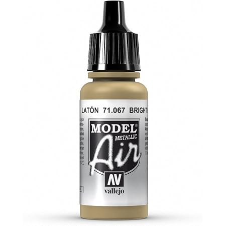 Vallejo Model Air 17 Ml - Vernice Acrilica Grigia Per Aerografo, Pronta All'Uso, Alta Coprenza Per Modellismo