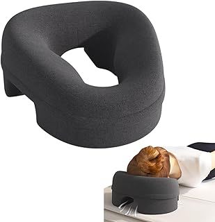 Face Down Pillow for Massage - Headrest Face Pillow for Bed, Stomach Sleeping, Prone Sleepers, Post-Eye Surgery Recovery, and Beach Tanning.
