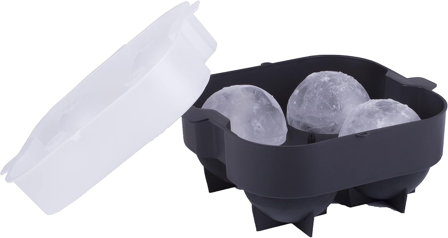 Koala Xxl 4 Ice Tray-Black-1 Piece, One Size