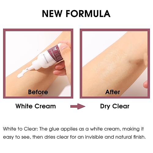 Miniatura 3 de Kit de pegamento para peluca + removedor de pegamento de peluca de encaje, kit de pegamento de peluca resistente al agua, pegamento de encaje para