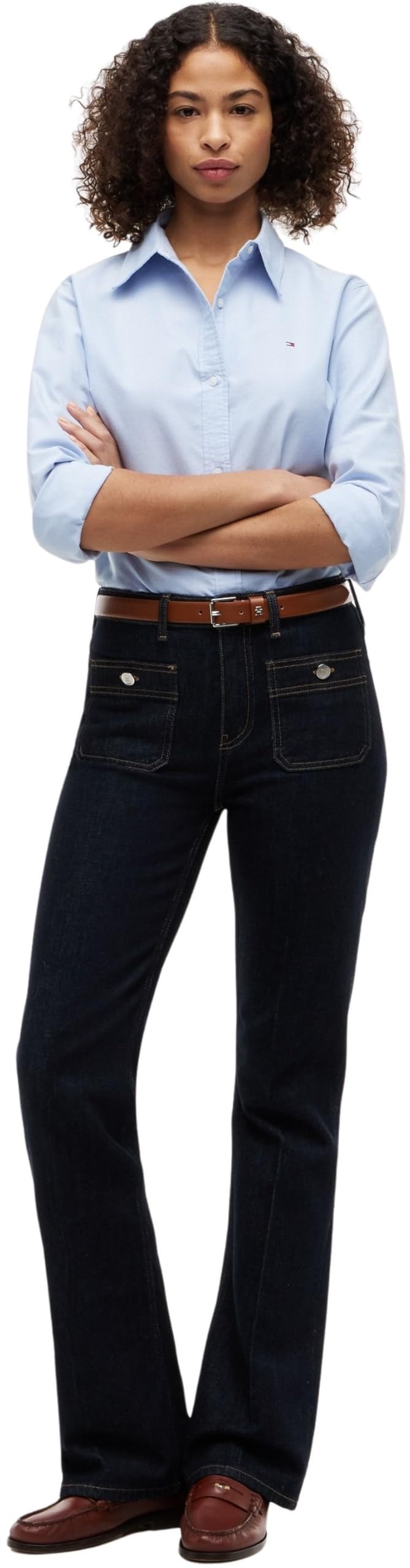 Tommy Hilfiger Damen Bootcut DNM Rinse Bootcut Rw Ww0ww50778