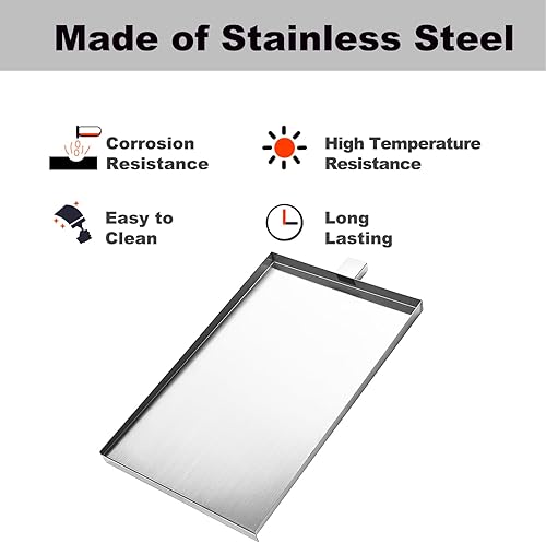 Miniatura 4 de SUB025 Bandeja de goteo Piezas de repuesto para Traeger Tailgater 20 Bronson 20 Bandeja de goteo BBQ155 BBQ055 Bandeja de goteo Tailgater TFB29