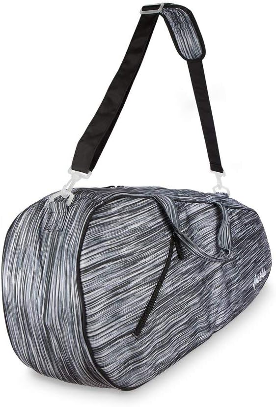 Ame & Lulu 3 Racquet Tennis Bag (Black Grunge)