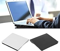 Vista 5 de Hilitand Unidad de DVD externa, portátil USB3.0 CD DVD Drive CD ROM Rewriter Laptop Caja de unidad óptica compatible con PC de escritorio Linux OS X