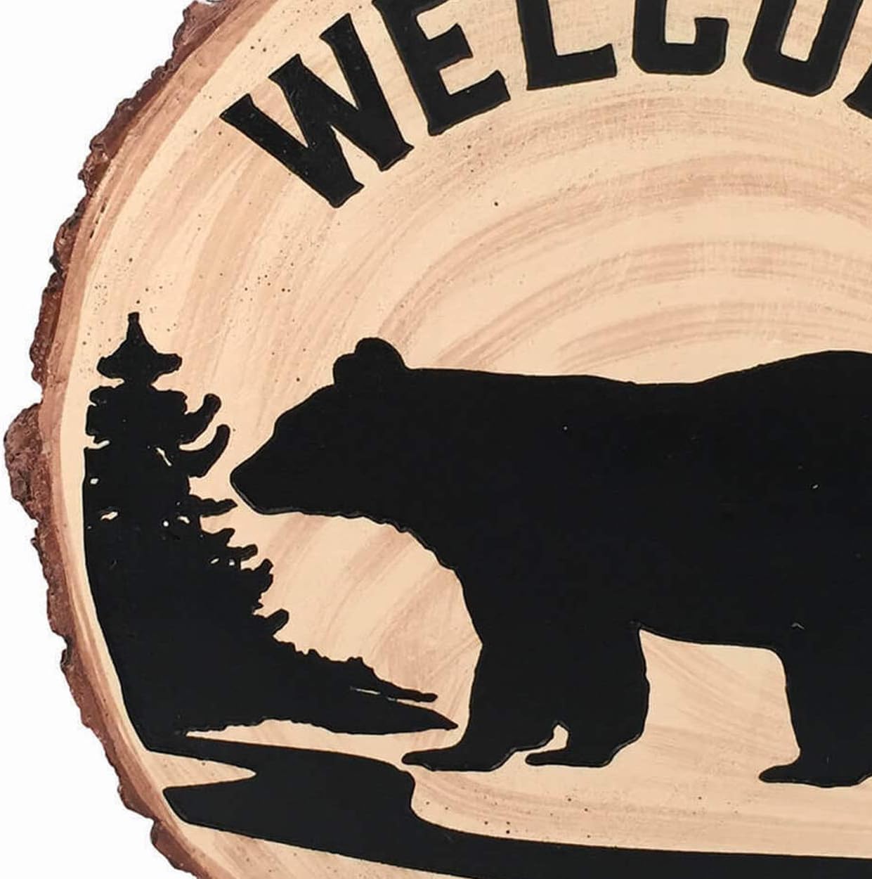 Spoontiques - Garden Décor - Bear Stepping Stone - Decorative Stone for Garden