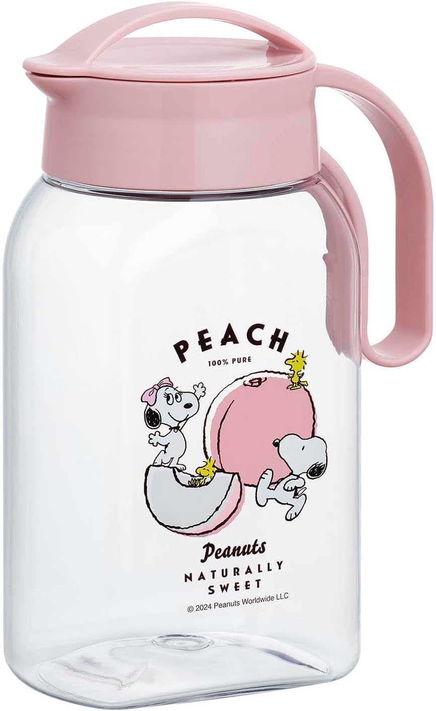 Lustroware Vertical and Horizontal Snoopy Pitcher 1.8L White