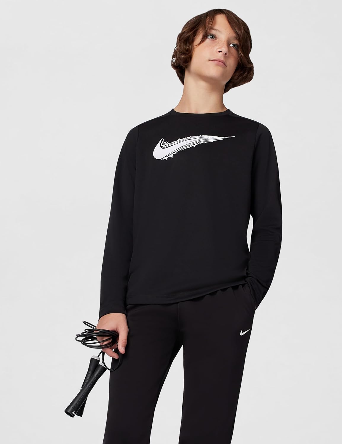 Nike Boys' Dri-FIT Multi Long Sleeve Top - Image 4