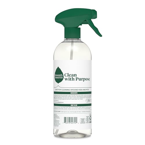 Image of Seventh Generation All Purpose Cleaner, Fresh Morning Meadow Scent, Cuts Grease, 23 Fl Oz