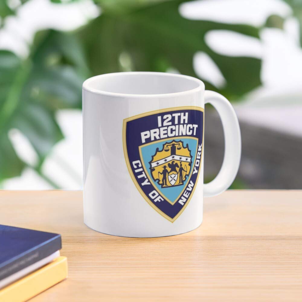 Precinct NYPD Detective Police Kate Castle Beckett 12Th Richard The Best  White Ceramic Coffee Mug 11oz : Amazon.sg: Home