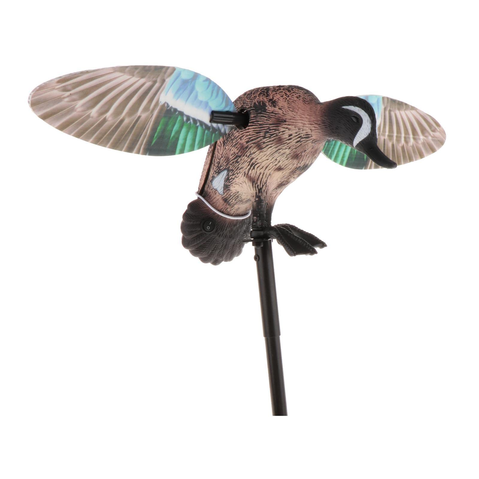Señuelo de caza al aire libre verde azulado pato movimiento señuelo Hunter accesorios eléctricos