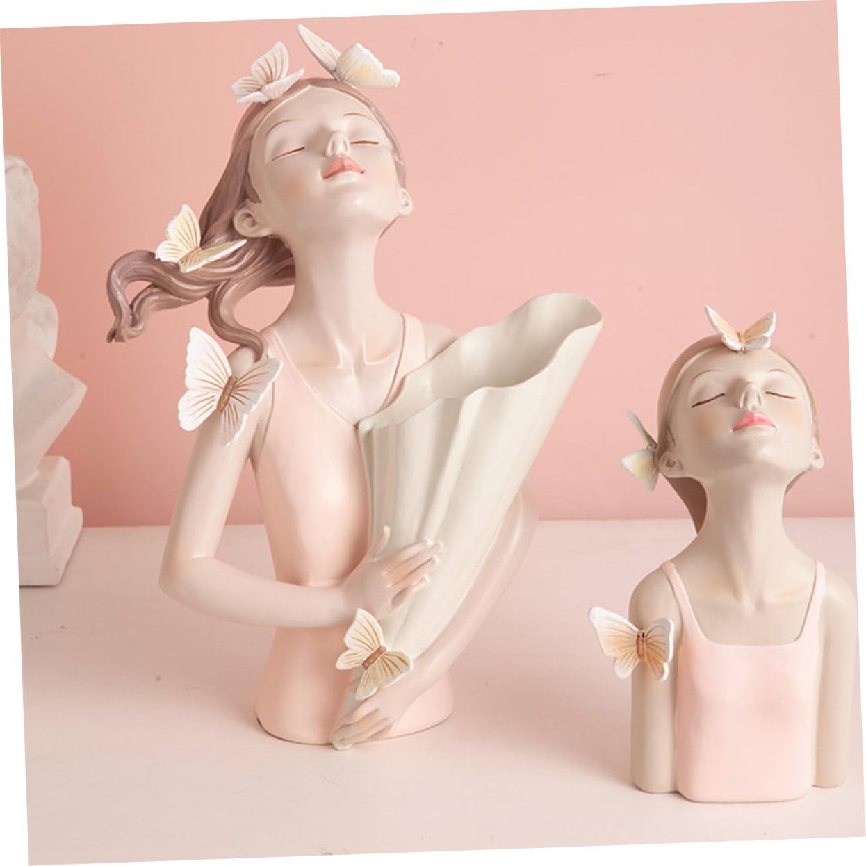 Holibanna 1pezzi Organizer Decorativo Per Gioielli Da Scrivania Portaoggetti Forma Di Ragazza Accessorio Elegante Per Camera Da Letto e Decorazione Feste Idea Per Compleanno e Occasioni