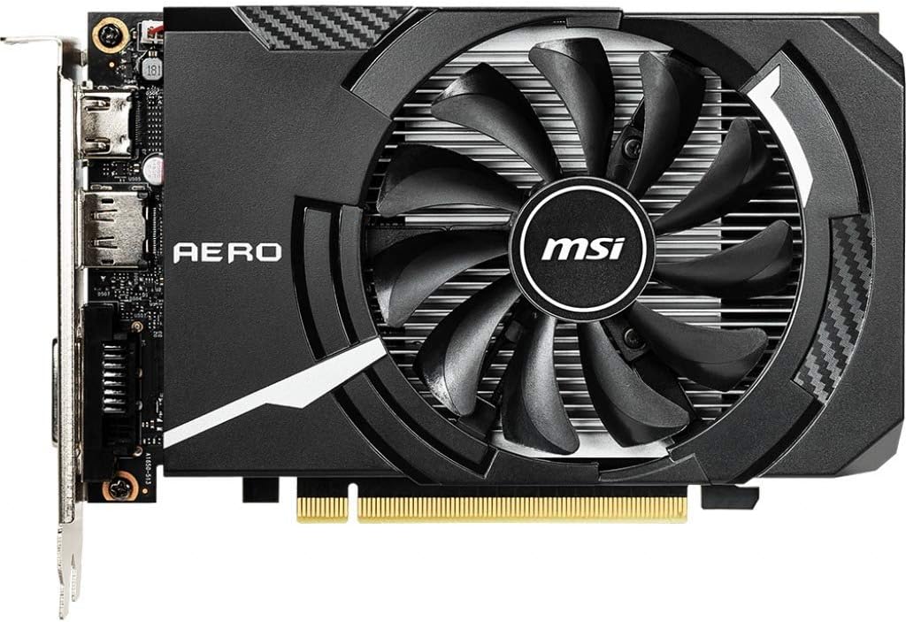 MSI GeForce GTX 1650 Aero ITX 4GB GDDR5 Graphics Card