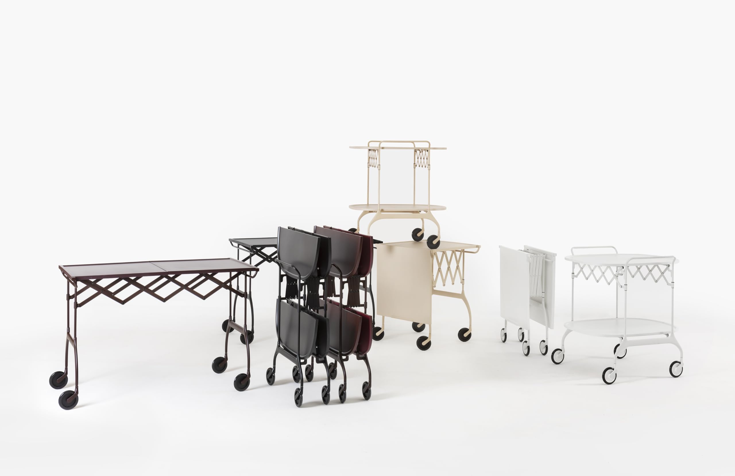 Kartell Battista Carrello portavivande Bianco