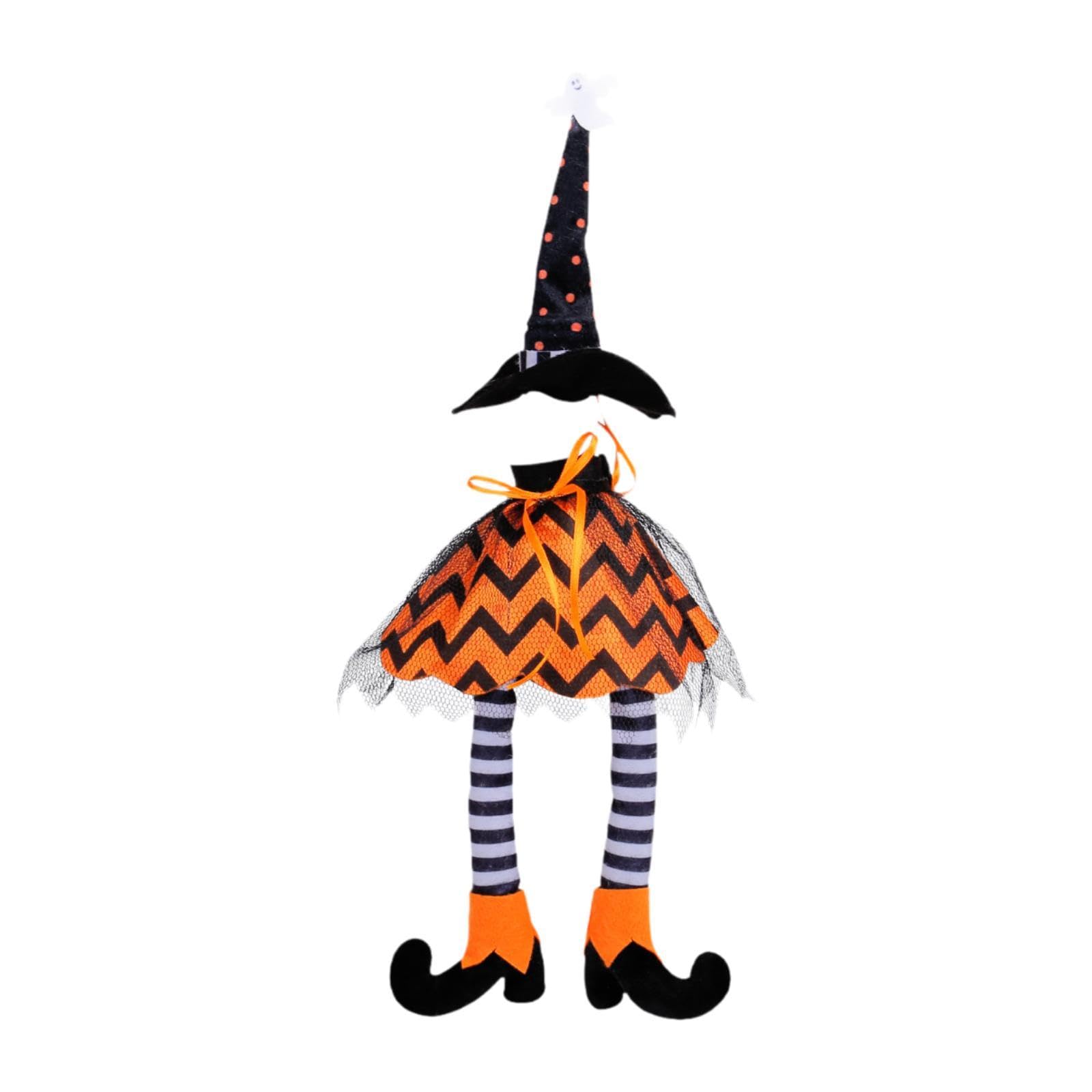 Witch Hat Halloween Wine Bottle Cover Halloween Decor for Restaurant Holiday Orange-picture-45