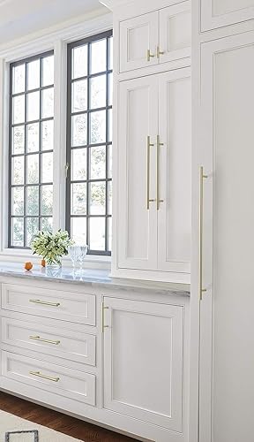 Miniatura 2 de Amerock - Tirador de gabinete, 5-116 pulgadas (128 mm) de centro a centro, tiradores de barra, manija de cajón, asa de cajón, accesorios para