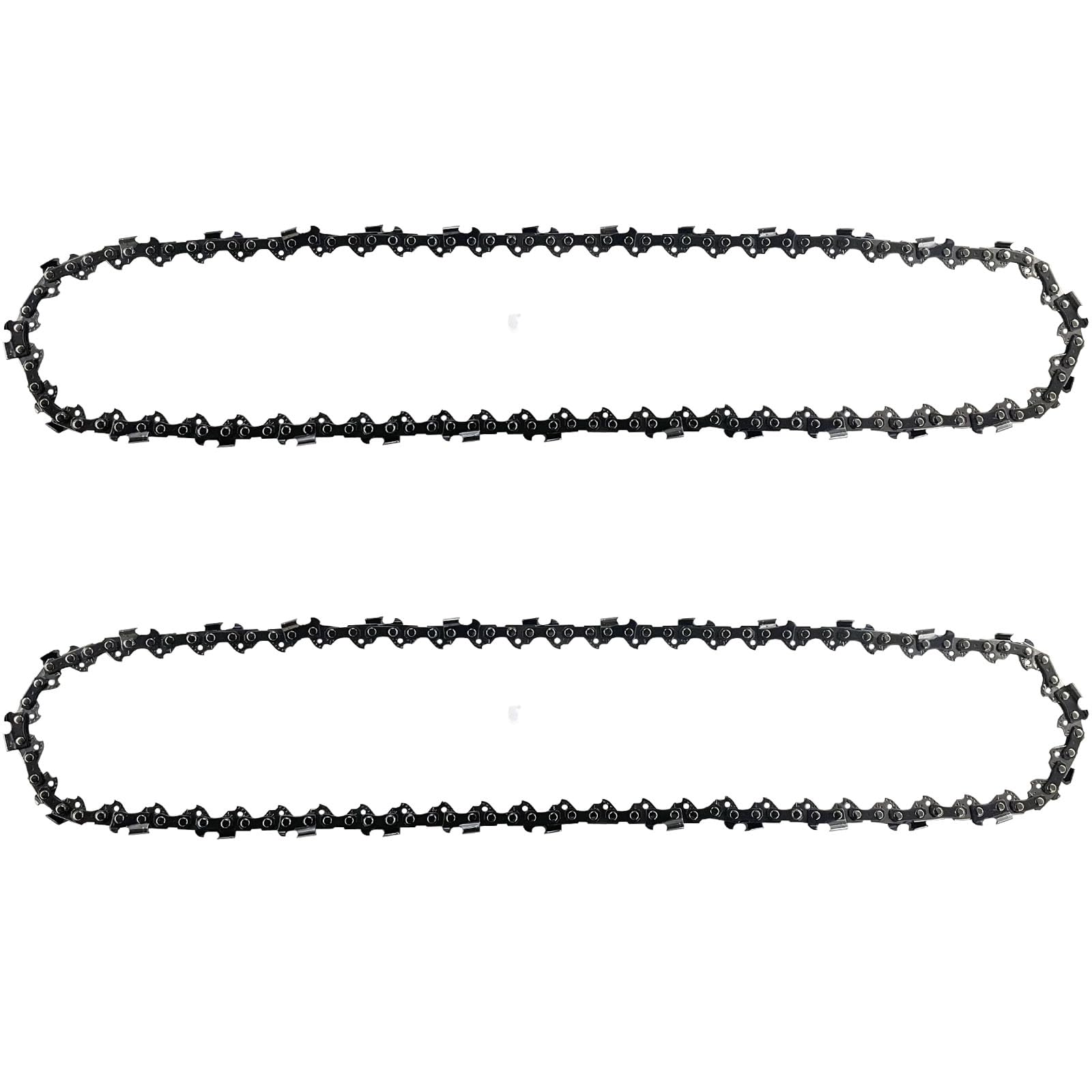 2 catene per motosega da 40 cm per Greenworks GD40CS18 / GD40CS18K2X, 40 cm, catena di ricambio per motosega Greenworks GD40CS40/GD60CS40, calibro 3/8, calibro 1,1 mm, 56DL