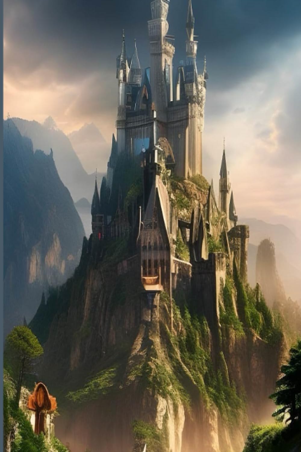 洋書・写真集「城に住む」LIVING IN A CASTLE Medieval Castle on Hill Journal 6 x 9 100 pages: Magic