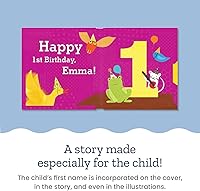 Vista 6 de El primer cumpleaños del bebé para niñas - Historia infantil personalizada - I See Me!