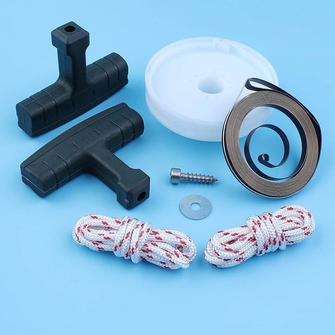 Genuine OEM Replacement Recoil Starter Pulley Spring Handle for Husqvarna 372XP 385XP 372 385 390 371K