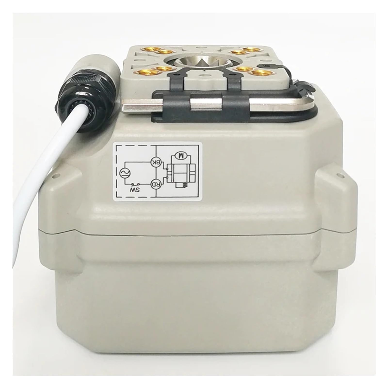 Actuador de válvula F03/F05 15Nm DC12-24V/AC24V | Controlador motorizado con anulación manual(DC24V,CR702)