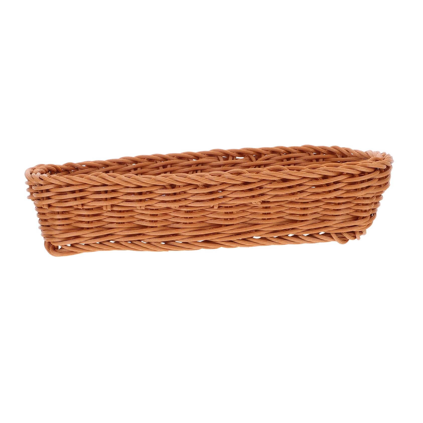 TOYANDONA Cesta para Cubiertos de Plástico PP Rectangular Compacta y Reusable para Almacenamiento de Palillos y Utensilios en Cocina