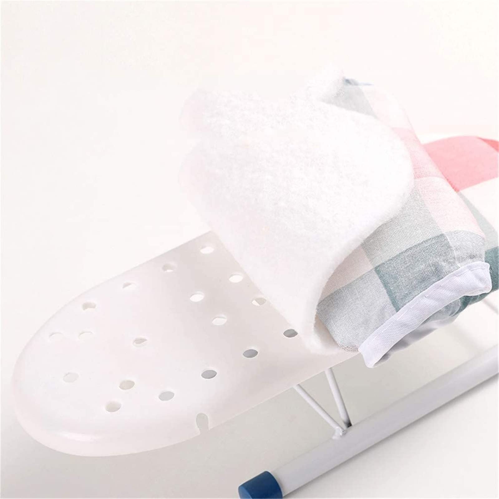 Herramienta de limpieza Plancha de manga pequeña, tabla de planchar portátil para el hogar Viajes Hotel Alojamiento en familia Accesorios de planchado Planchado de cuellos y puños de camisas (Col