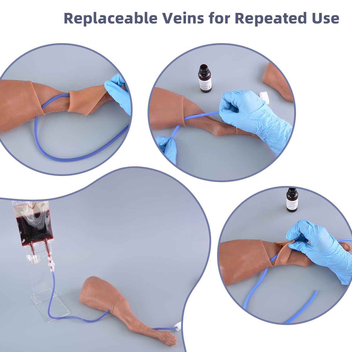 Veterinary Dog IV Practice Kit for IM Injections & Saphenous Vein Training