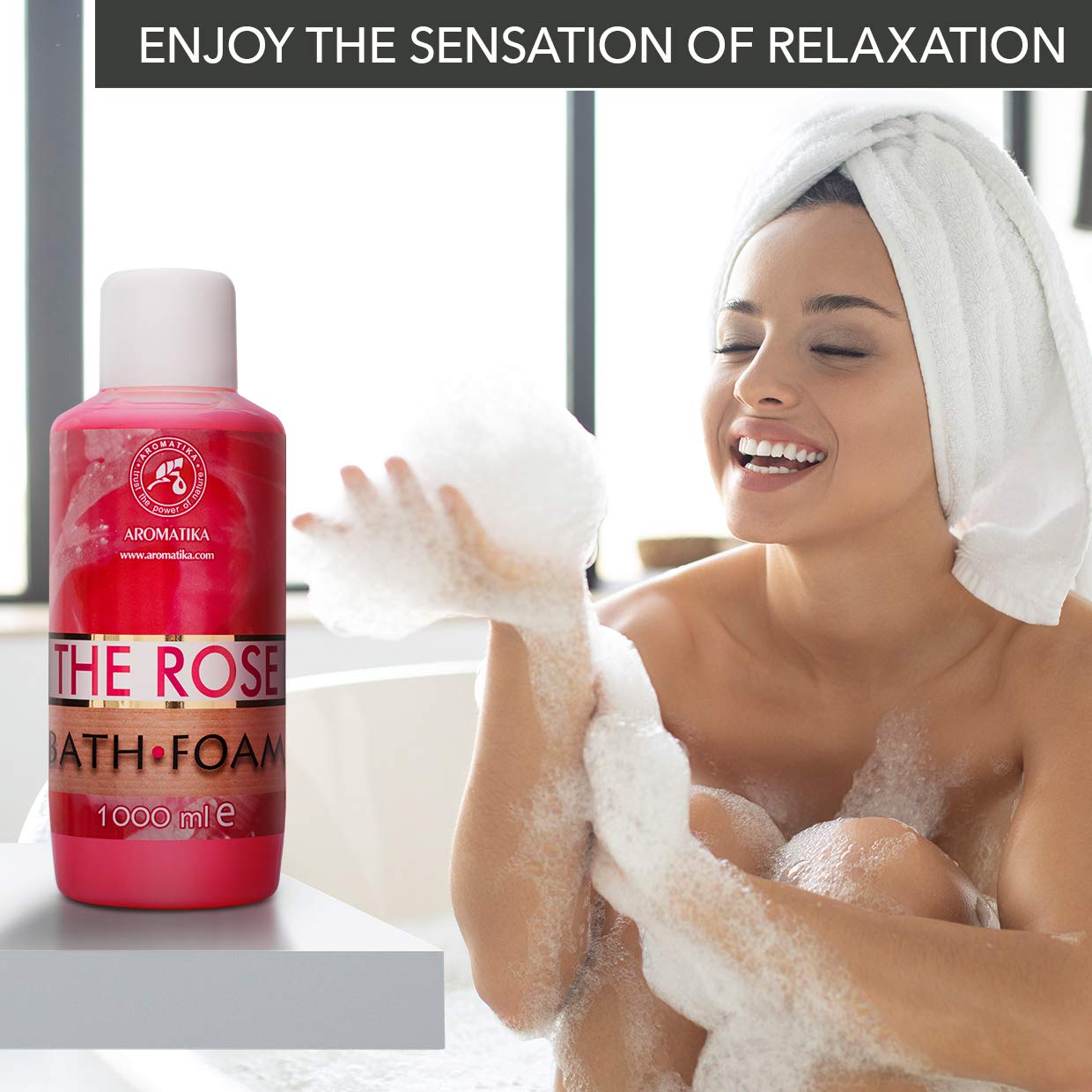 Bath Foam With Lavender Essential Oil 1000 Ml - Body Care - Good Sleep