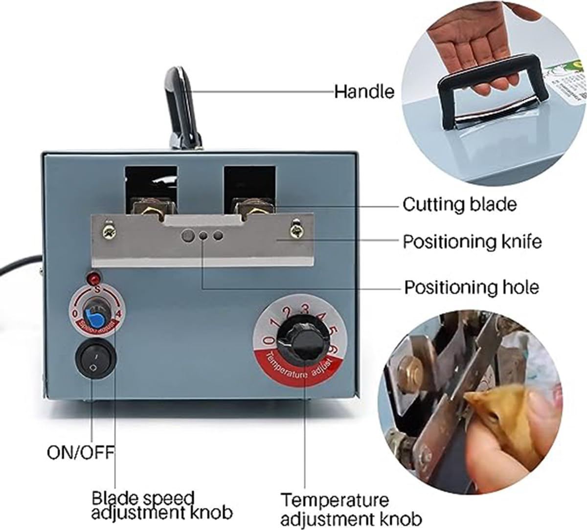 Machine à débecquer électrique Automatique Équipement de Coupe pour débecquer Les Poulets,220V