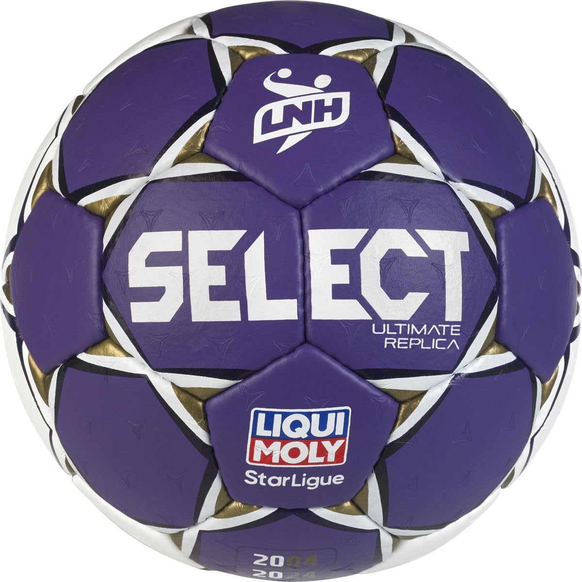 SELECT - Ballon de Hand Replica LNH 2024-25 Purple-White