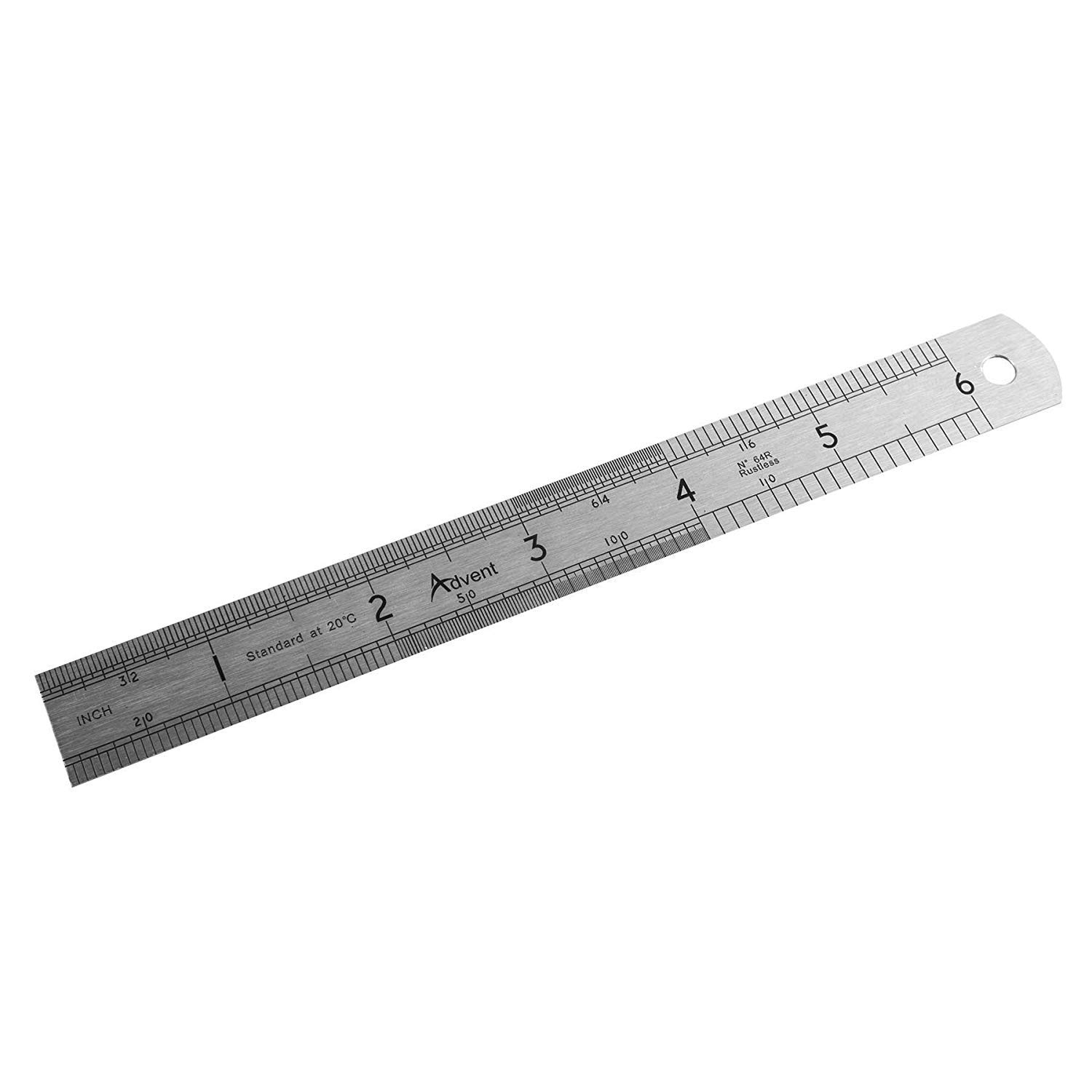 Advent Precision Steel Rule 150mm (6in)