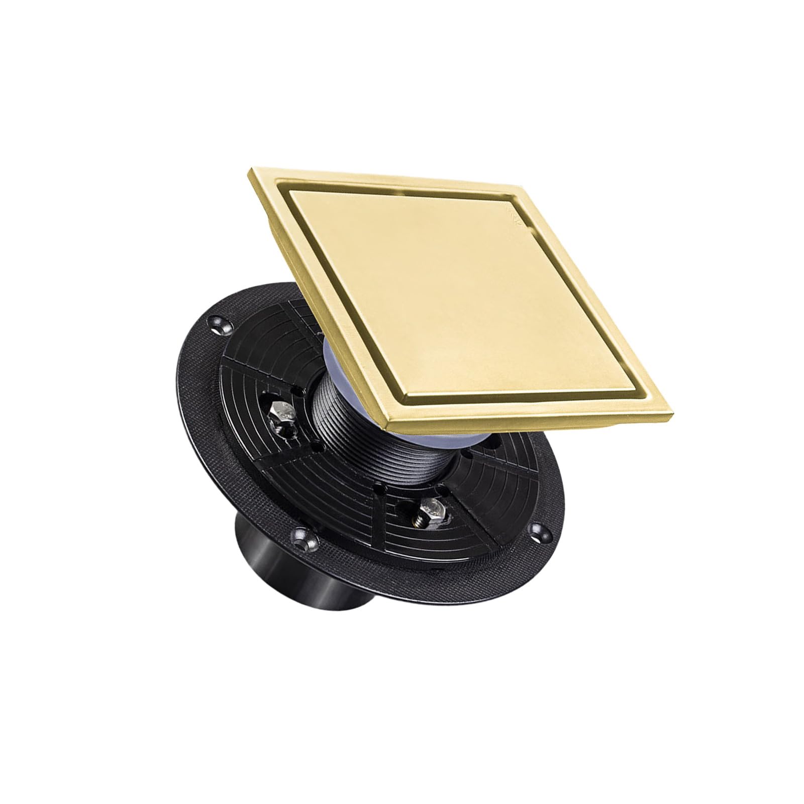 Upgrades 4inch Square Bathroom Drain Easy Maintenance Designings Modern Square Floor Drain Proof for Bathroom Shower