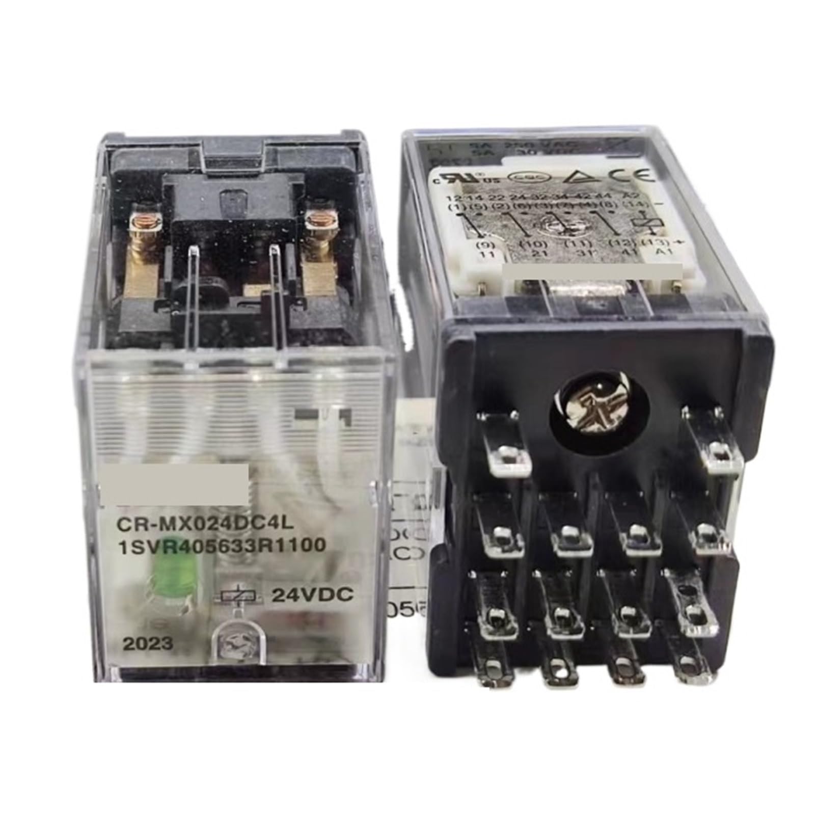 NWPNLXEA 1pcs CR-MX024DC4L Intermediate Relay 5A 250VAC 24VDC