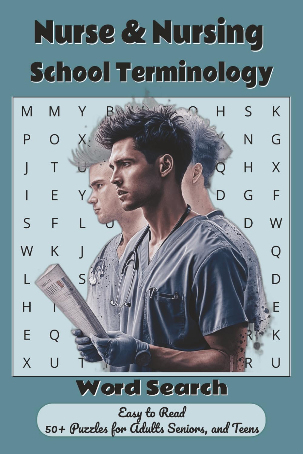 Nurse & Nursing School Terminology Word Search: Word Searches with Easy to Read about Anatomy, Healthcare, Medical Terminology Practice and More |6x9 ... …Gift for Vacations, Holidays and Free Times