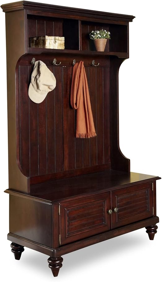 Bermuda Expresso Hall Tree Stand by Home Styles