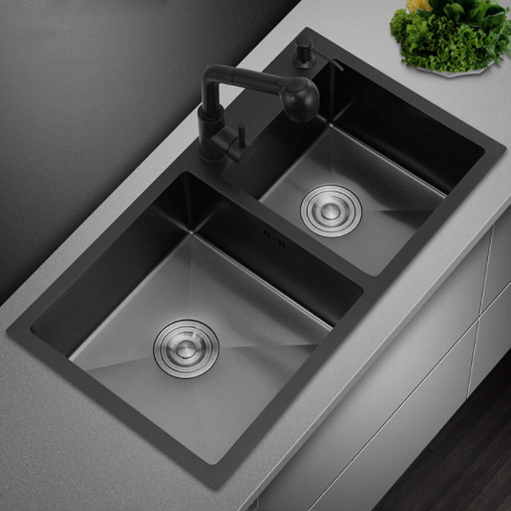 Fontana Maido Mat Zwart Badkamermeubel 120cm Met Vierkante Waskom Mat Goud 50204