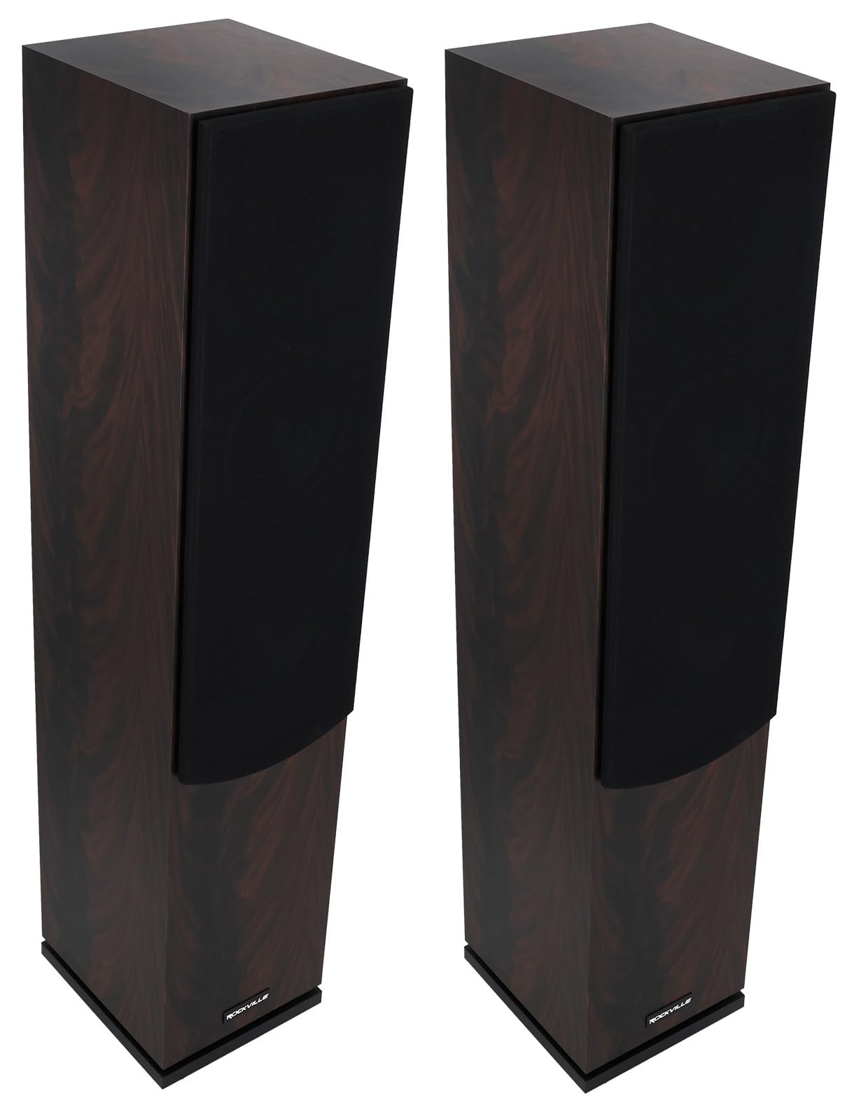 Amazon.com: Rockville Pair Lux 658 Dark Wood Dual 6.5