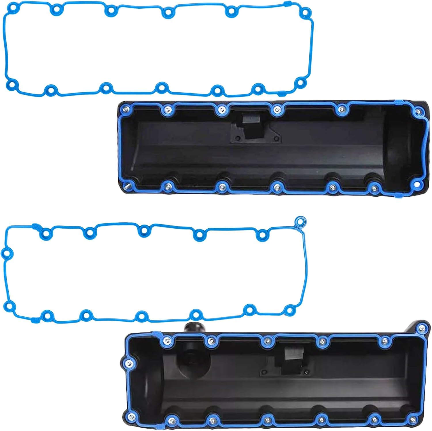 VS50481R for F-150 4.6 5.4 Valve Cover Gasket E-150 E-250 E-350 E-450 F150 F-250 F-350 Econoline Excursiion Expedition Mustang Mercury Grand Marquis 4.6L,Lincoln Navigator 5.4L 1996-2004 VS50366.