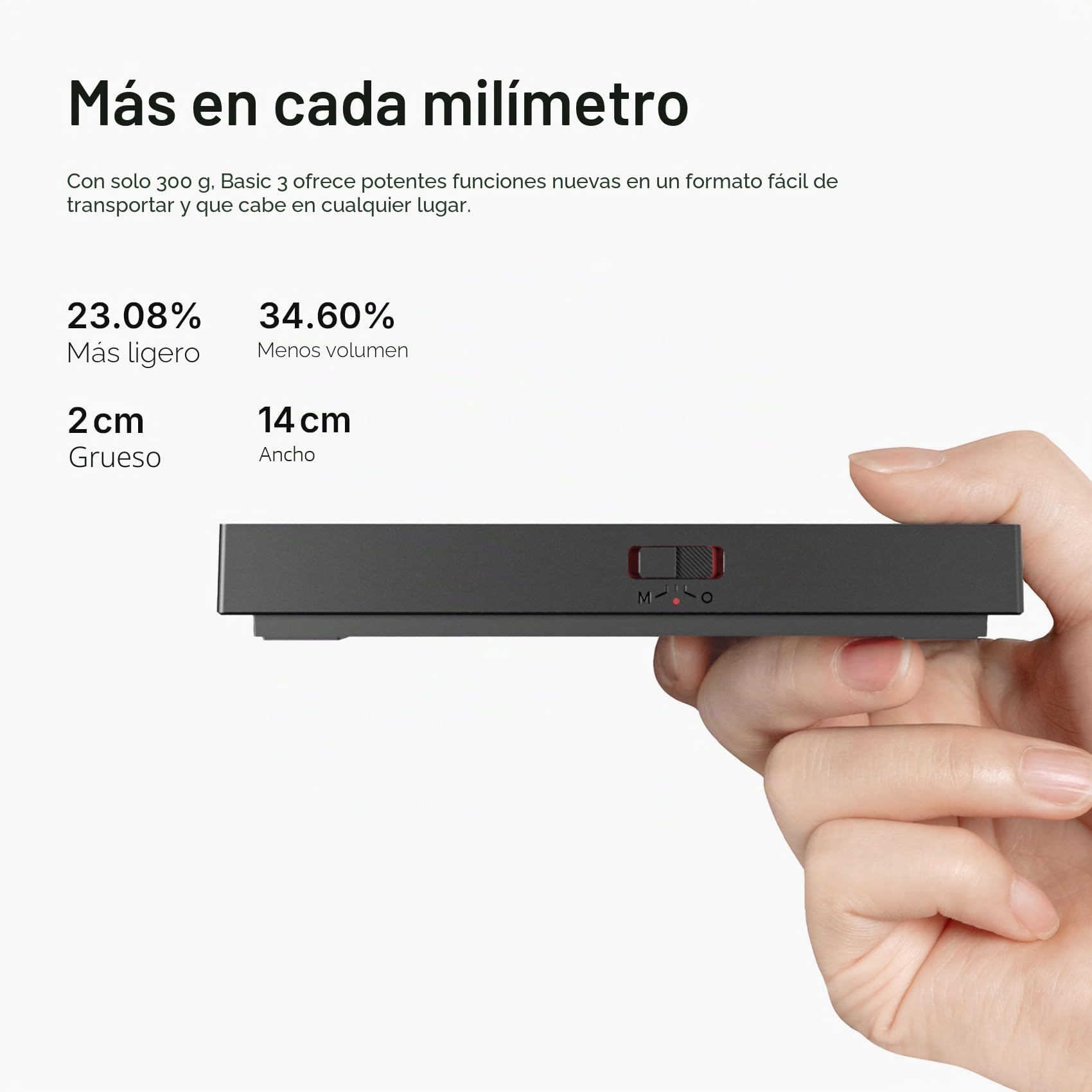 TIMEMORE Báscula de café Basic 3.0 con temporizador y relación/caudal, onz/kg conmutable, digital, para espresso y pour-over, color negro