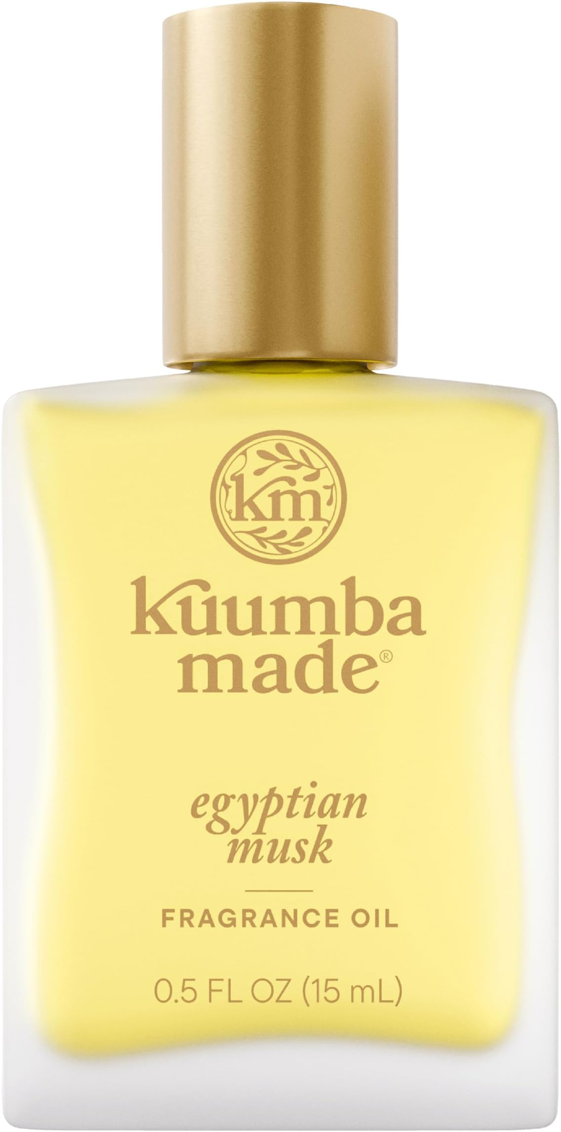 Kuumba Made Egyptian Musk Fragrance Oil, Long-Lasting Scented Oil Perfume Roller, Vegan, Alcohol-Free, 0.5 Fl Oz Fl Oz