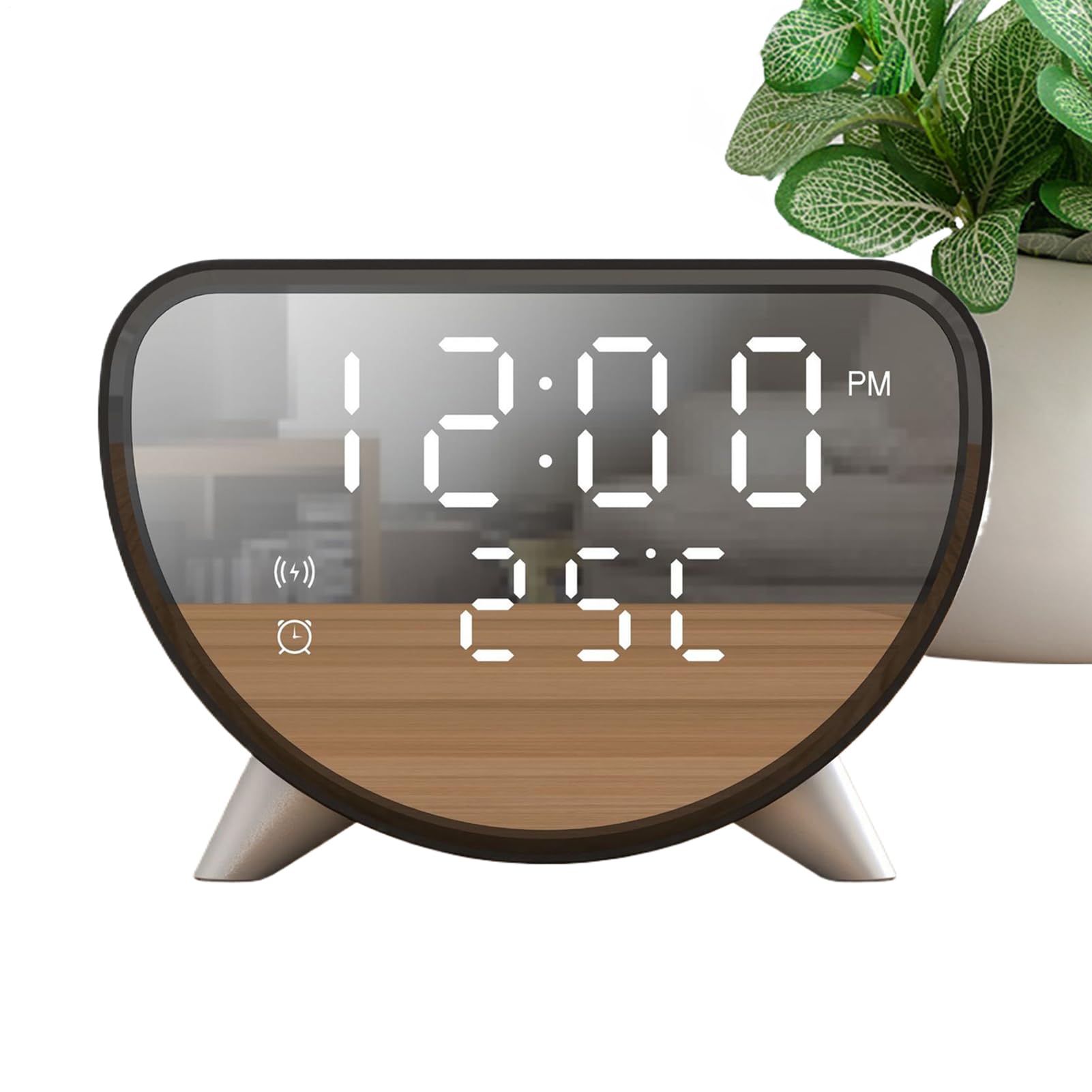Reloj despertador digital multifuncional perfecto como regalo para parejas y amigos