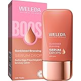 WELEDA Bio Sunkissed Bronzing Serum Drops – Naturkosmetik Booster Drops mit Yuzu. Extra Feuchtigkeit & bronzefarbener Glow für natürlich schöne Haut (vegan, 30ml) Bronzing Serum Booster Drops