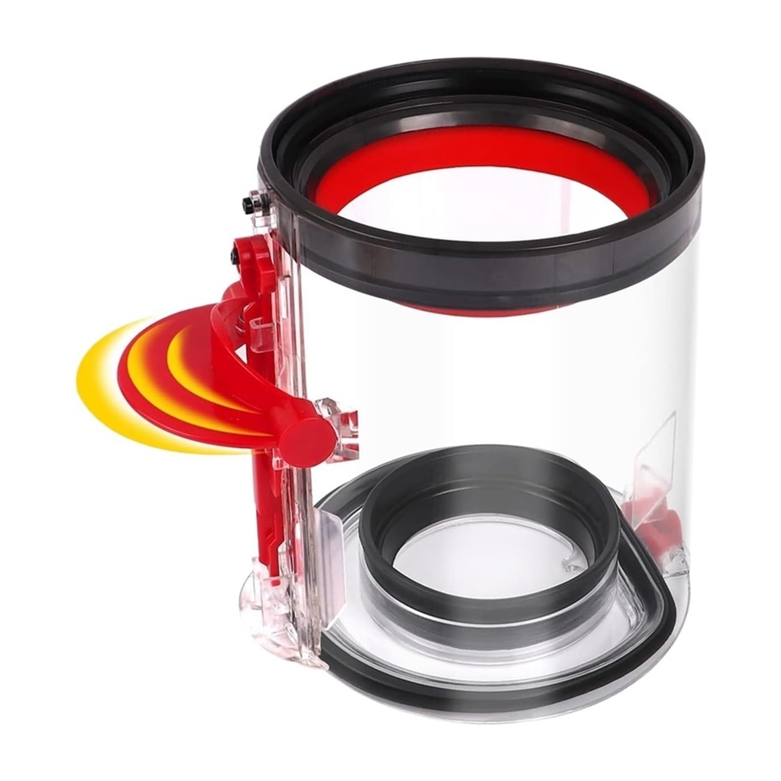 Upgraded Small Dust Bin Canister Bucket Compatible With V10 SV12 Vacuum Cleaner, Part No.969509-02