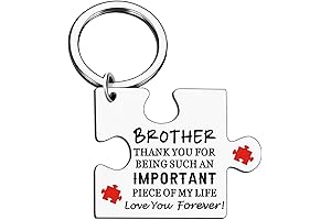 Big Brother Gifts from Sister: Hilarious Keychains for Amazing Bros