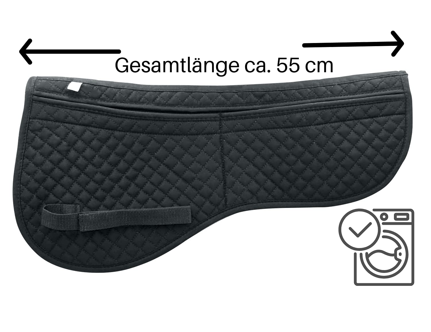AMKA Coussin correcteur de selle avec 4 poches et inserts