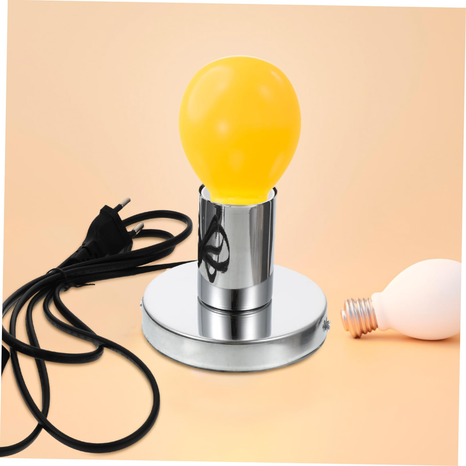 HOMSFOU 3stücke Lampenfassung Mit Kabel Tischlampenfuß Glühbirnenhalter Für Diy Beleuchtung Kompatibel Mit Birnen Für Heim Büro Und Bar