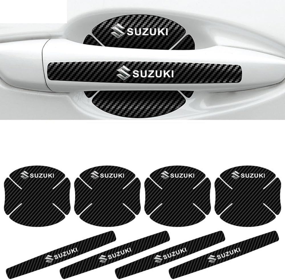 ZAZUZU 8 Pieces Car Door Handle Protector, for Suzuki Jimny SX4 Swift