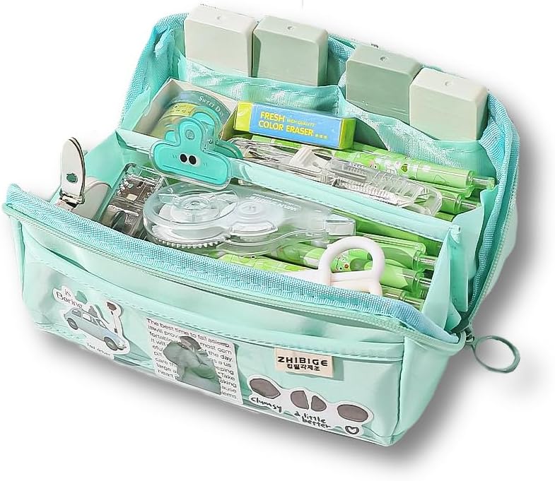 Amazon.com: Kamnik Large Capacity Pencil Case with Multiple
