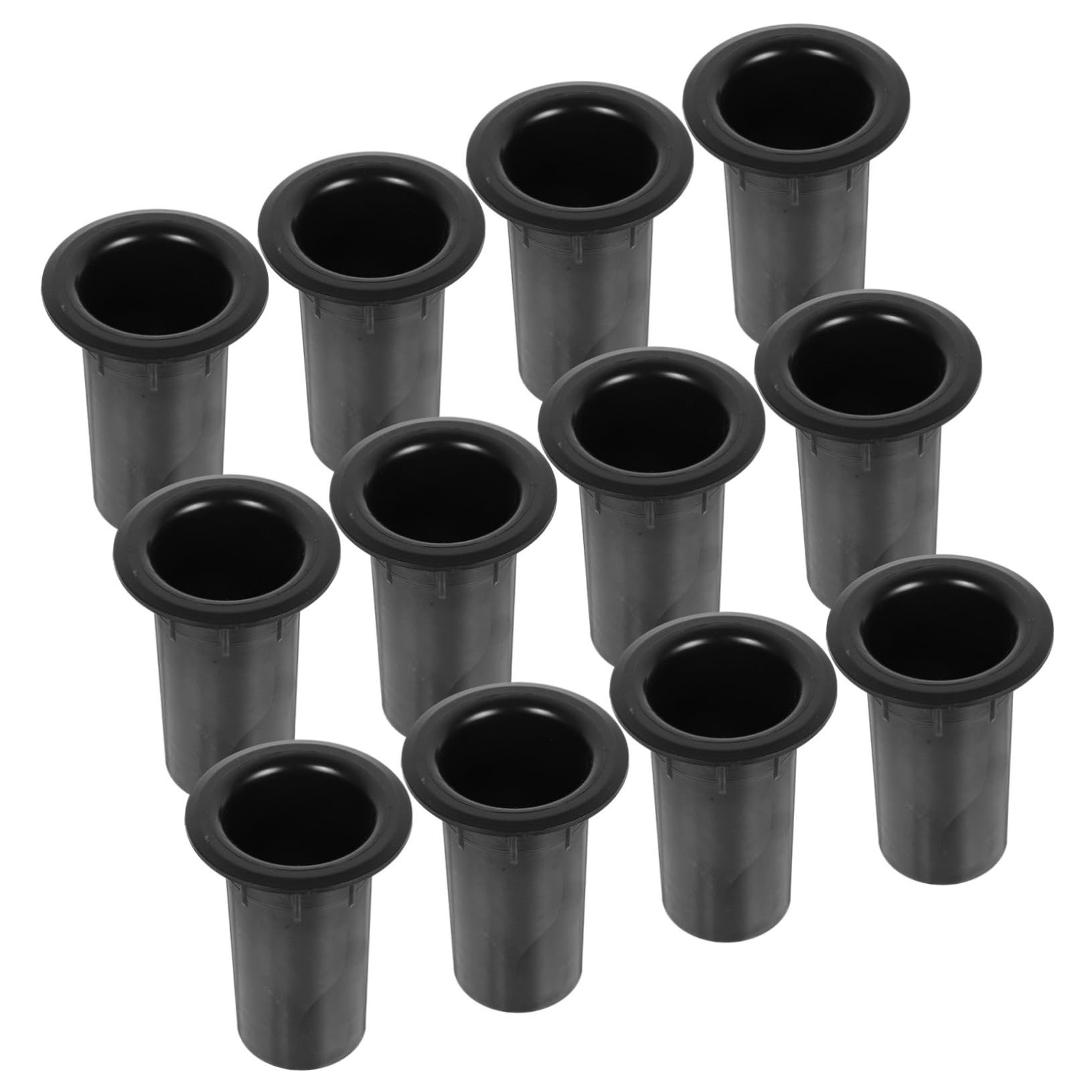 KICHOUSE Speaker Accessory 12pcs Plastic Subwoofer Port Tube for Audio Punching Bag Reflex Tube Bass Box
