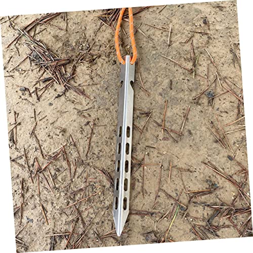 Clavos de camping VANZACK para terrenos de acampada duros y pedregosos 4